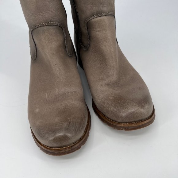 Sofft Women's Lace Up Boots - Taupe - Picture 6 of 11